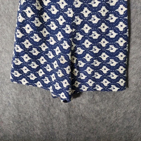 Zara Trafaluc Romper S Deep V Neck Sleeveless‎ Knit Pinafore Mod Retro Hippie - Picture 7 of 9